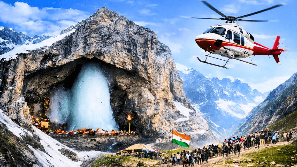 Featured image for Blessings From Sky: Amarnath Yatra by Helicopter 2026 tour package